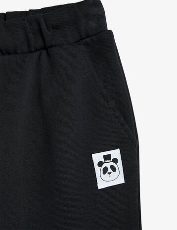 Mini Rodini Mini Rodini | Basic Solid Sweatpants | Black