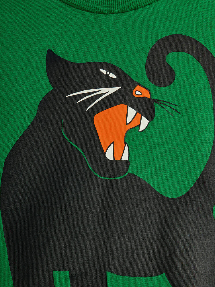 Mini Rodini Mini Rodini | Panther Sp Ss Tee | Green