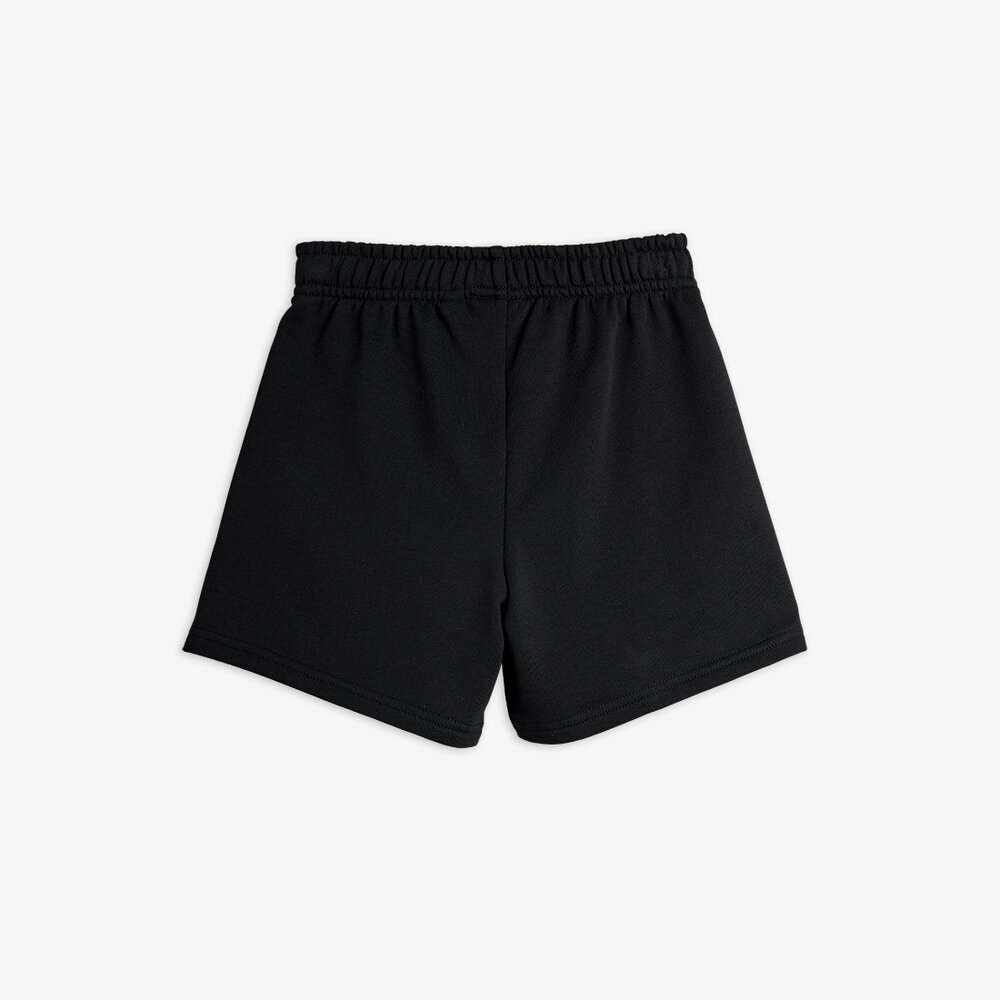 Mini Rodini Mini Rodini | Plain Piping Sweatshorts | Black