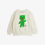Mini Rodini Mini Rodini | Alien Chenille Sweatshirt | Off-white