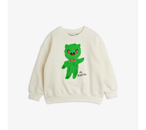 Mini Rodini Mini Rodini | Alien Chenille Sweatshirt | Off-white