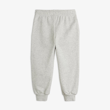 Mini Rodini Mini Rodini | Planet Emb Sweatpants | Grey Melange