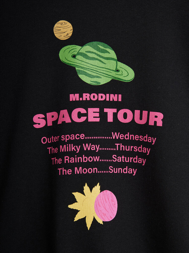 Mini Rodini Mini Rodini | Space Tour Sp Sweatshirt | Black