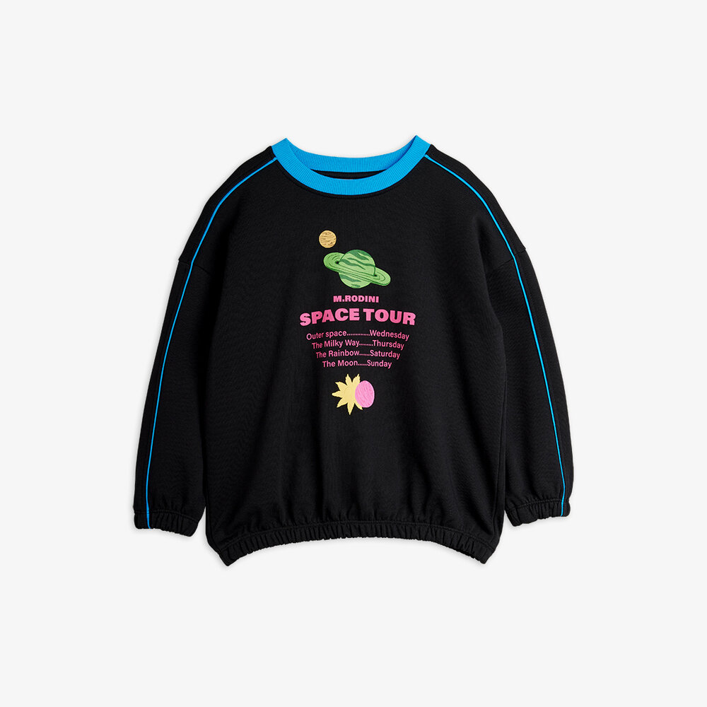 Mini Rodini Mini Rodini | Space Tour Sp Sweatshirt | Black