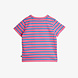 Mini Rodini Mini Rodini | Stripe Yd Ss Tee | Pink