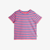 Mini Rodini Mini Rodini | Stripe Yd Ss Tee | Pink