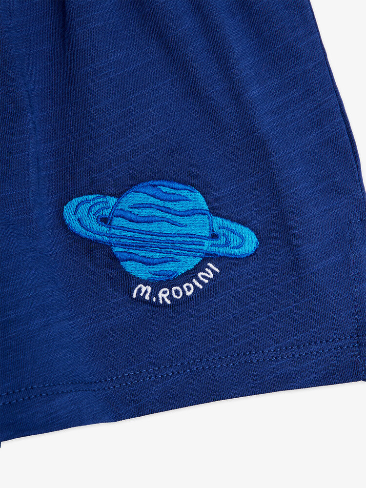 Mini Rodini Mini Rodini | Planet Emb Shorts | Blue