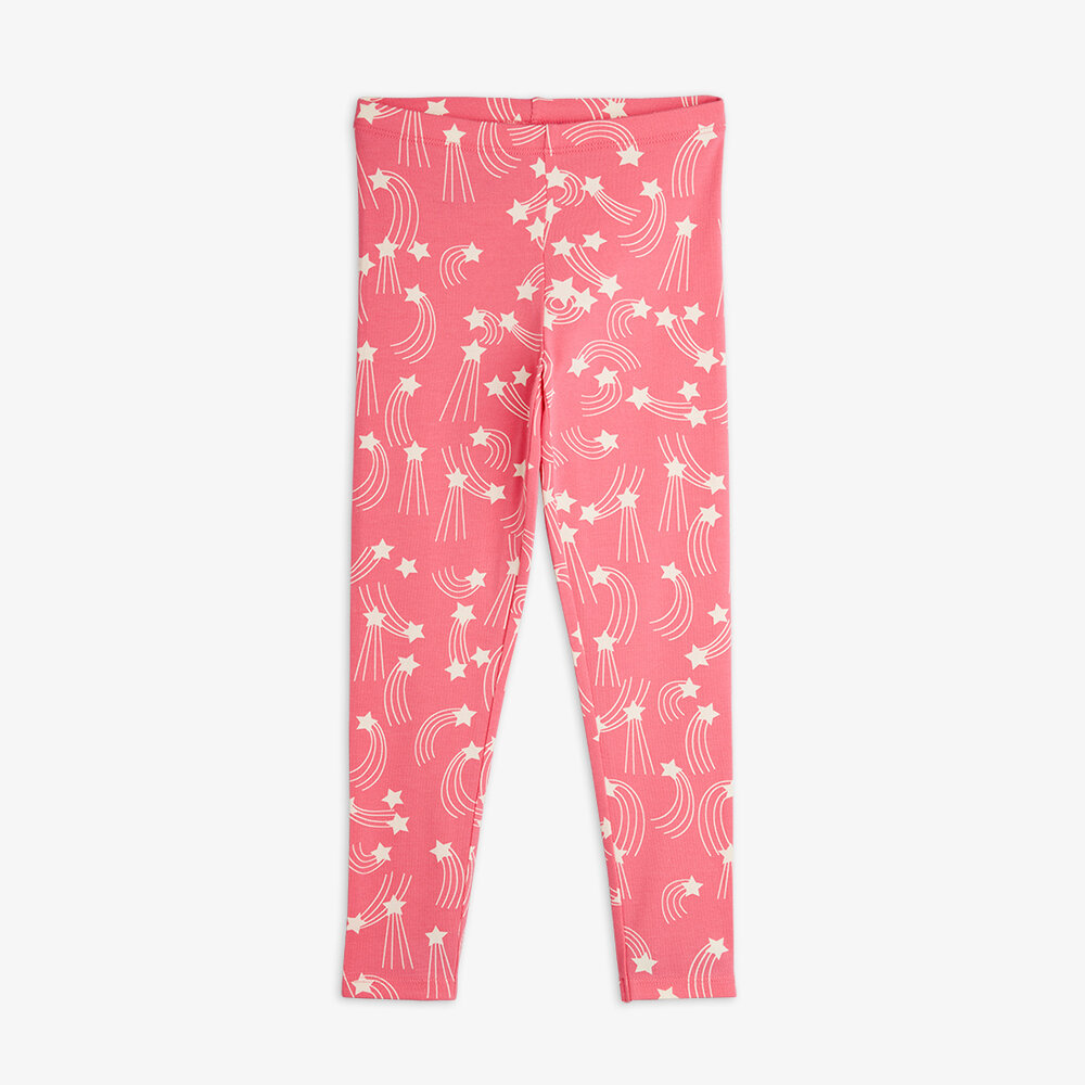 Mini Rodini Mini Rodini | Starfall Aop Leggings | Pink