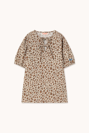 Tiny Cottons Tiny Cottons | Animal Print Bows Dress