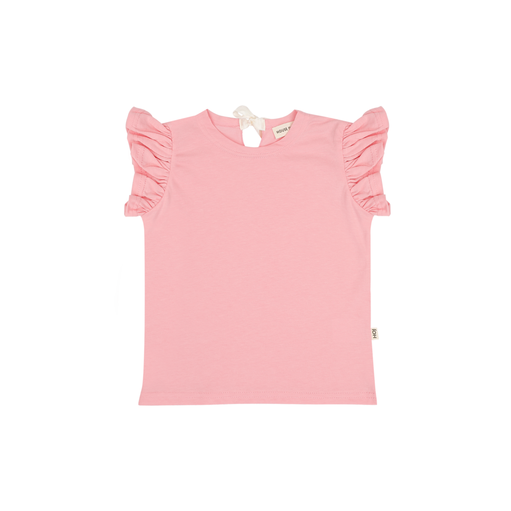 House of Jamie House of Jamie | Ruffled Tee | Poppy Peony