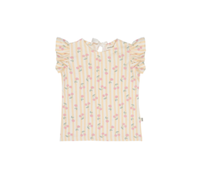 House of Jamie House of Jamie | Ruffled Tee | Cherry Party