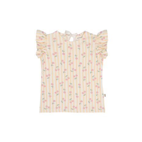 House of Jamie House of Jamie | Ruffled Tee | Cherry Party