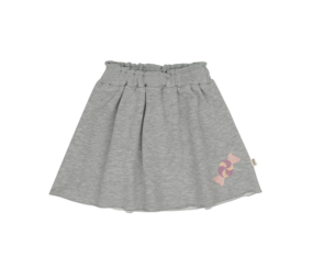 House of Jamie House of Jamie | Skater Skirt | Grey Melange (Sweat)