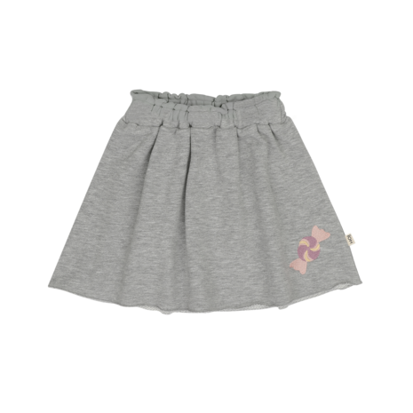 House of Jamie House of Jamie | Skater Skirt | Grey Melange (Sweat)