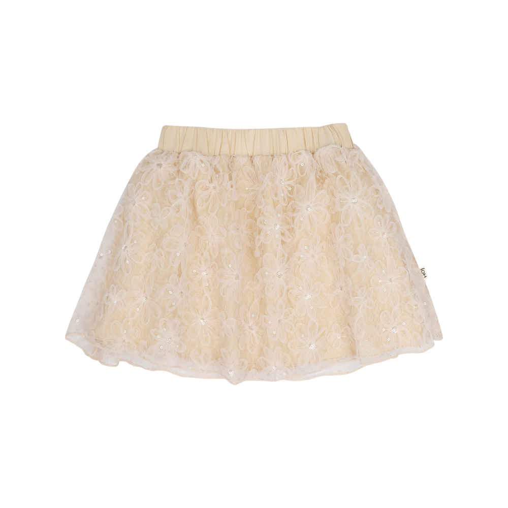 House of Jamie House of Jamie | Dreamy Skirt | Daisy Ivory (Tulle Mesh)
