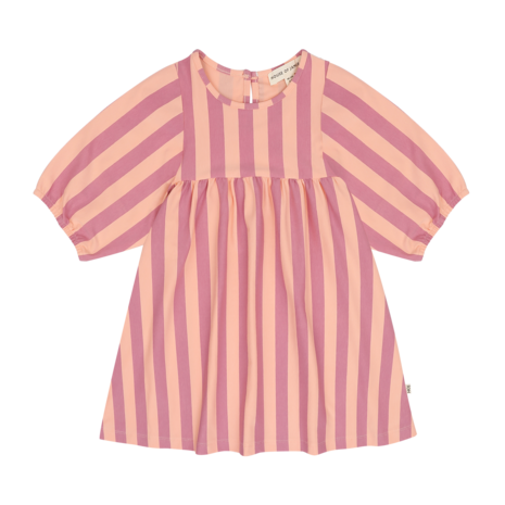 House of Jamie House of Jamie | Balloon High Waist Dress | Violet Bellini Stripes