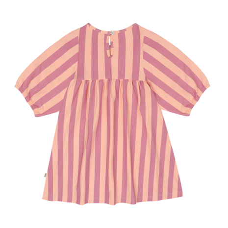 House of Jamie House of Jamie | Balloon High Waist Dress | Violet Bellini Stripes