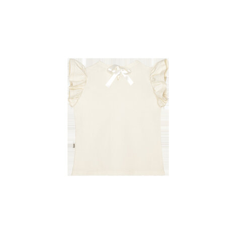 House of Jamie House of Jamie | Ruffled Tee | Cream