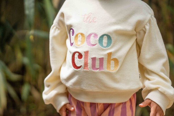 House of Jamie House of Jamie | Balloon Sweater | Cream (Terry Cotton)