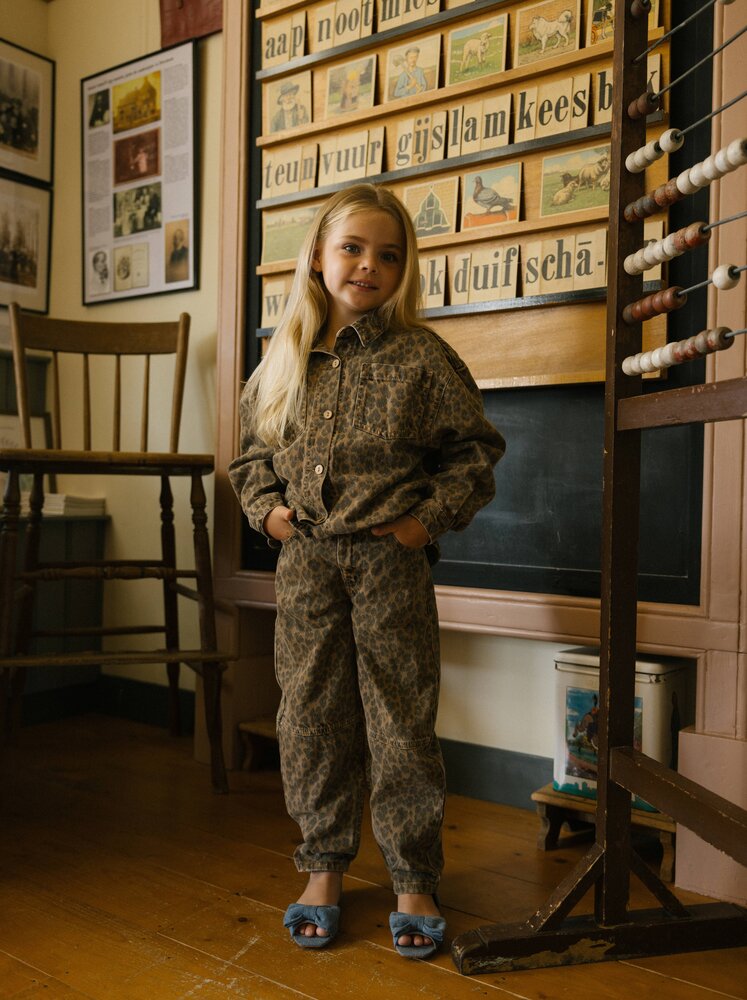 Charlie Petite Charlie Petite | Lou Balloon Jeans | Tiger Print