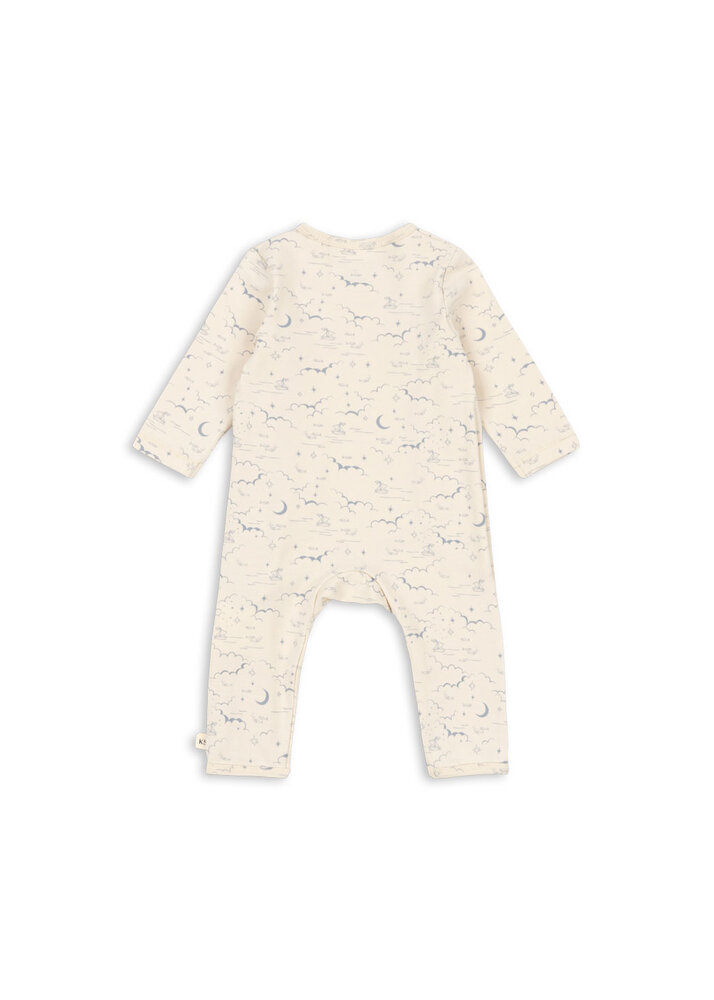 Konges Sløjd Konges Sløjd | Basic Newborn Onesie Gots | Cielo Marino