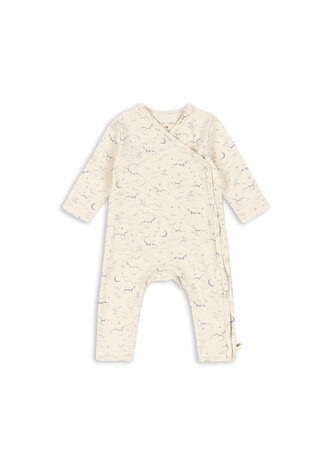 Konges Sløjd Konges Sløjd | Basic Newborn Onesie Gots | Cielo Marino