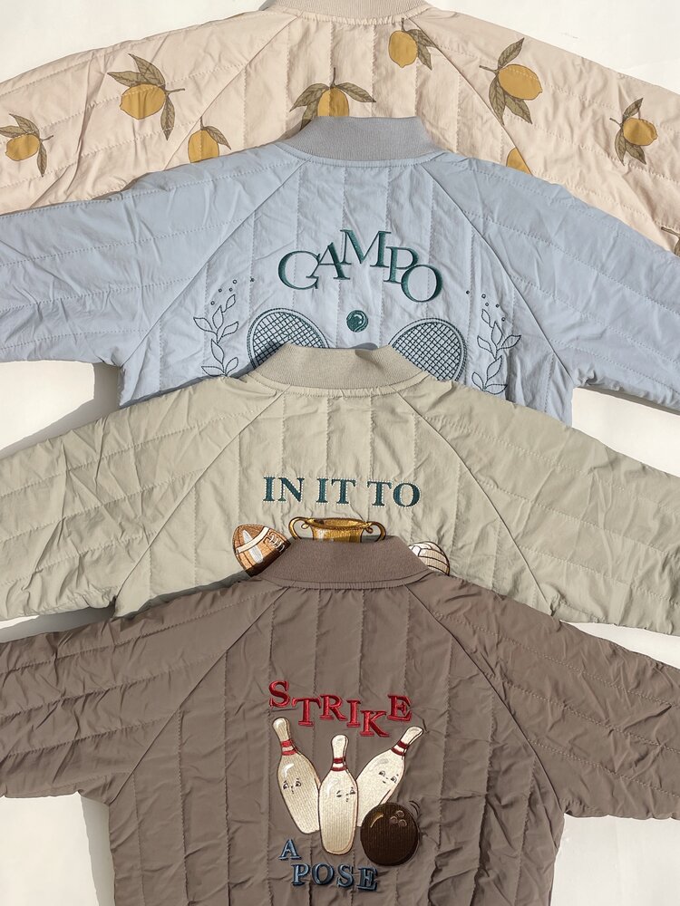 Konges Sløjd Konges Sløjd | Juno Bomber Jacket SS26 | Walnut