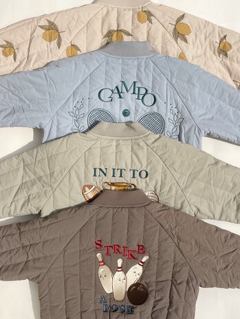 Konges Sløjd Konges Sløjd | Juno Bomber Jacket SS26 | Walnut