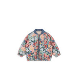 Konges Sløjd Konges Sløjd | Juno Printed Bomber Jacket | Bloomiegrape Blues