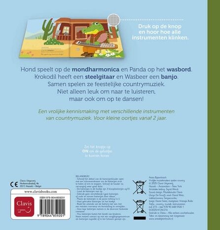 Boeken Boek | Vrolijke Muziekmakers spelen country