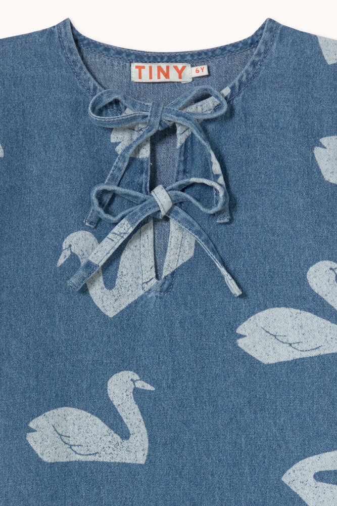 Tiny Cottons Tiny Cottons | Big Swans Dress