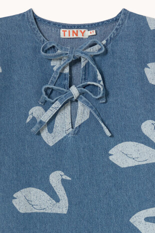Tiny Cottons Tiny Cottons | Big Swans Dress