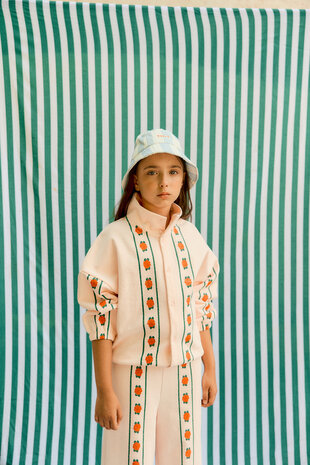 Tiny Cottons Tiny Cottons | Roses Mockneck Sweatshirt