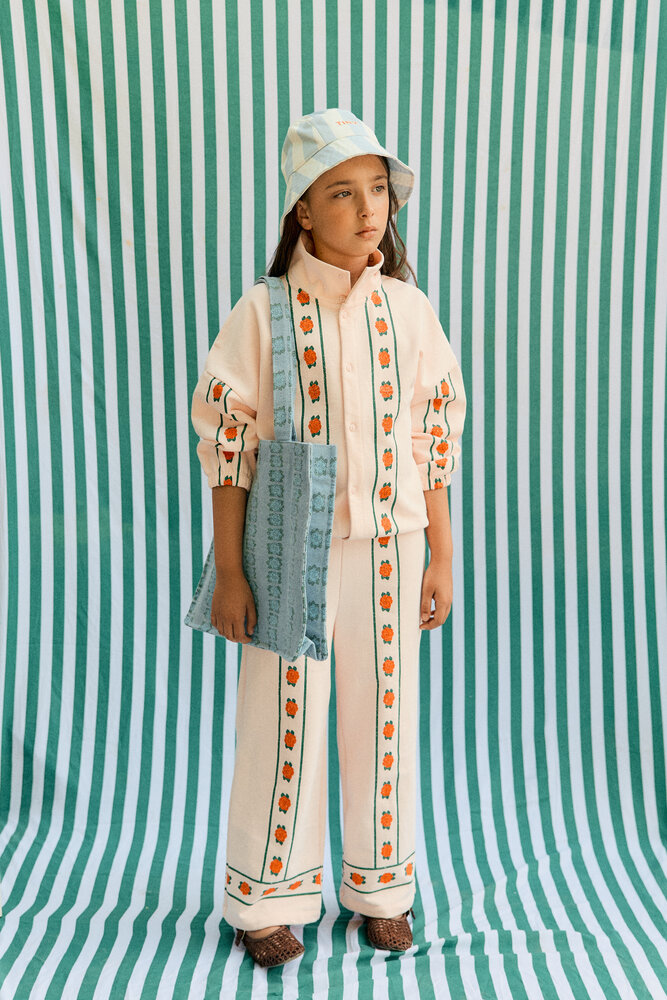 Tiny Cottons Tiny Cottons | Roses Mockneck Sweatshirt