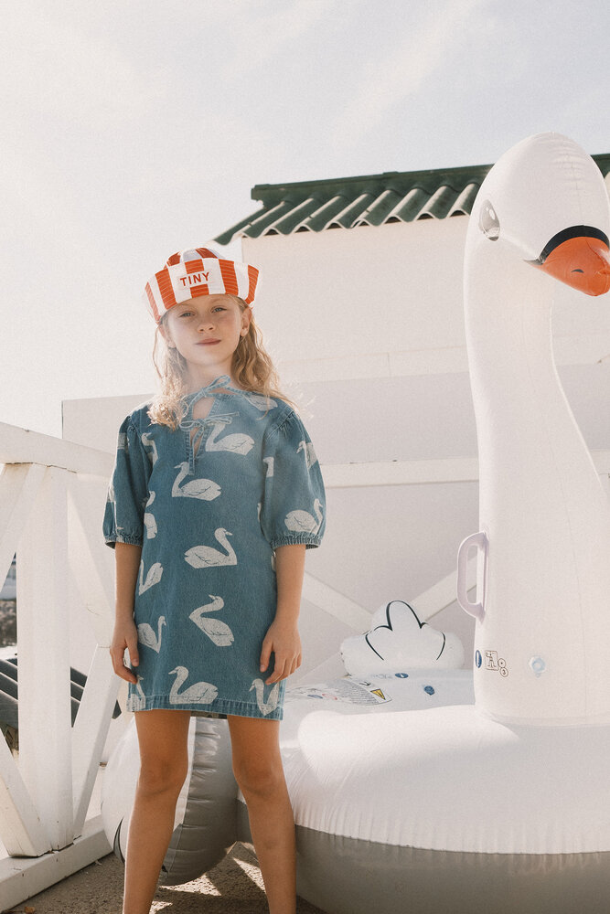 Tiny Cottons Tiny Cottons | Big Swans Dress
