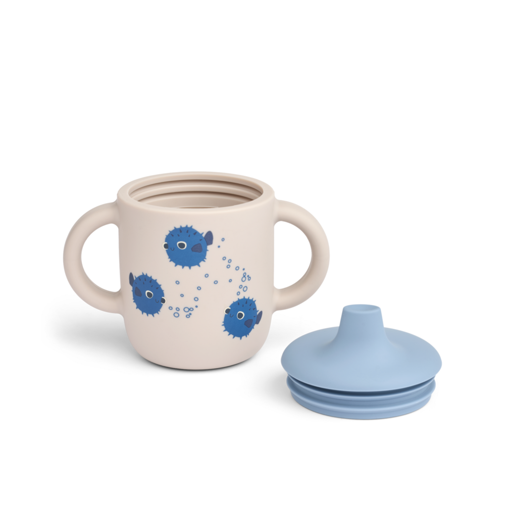 Liewood Liewood | Neil Sippy Cup | Pufferfish / Sandy