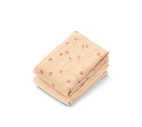 Liewood Liewood | Lewis Muslin Cloth 2-Pack | Mini butterfly / Apple blossom mix