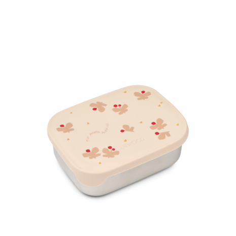 Liewood Liewood | Arthur Printed Lunchbox | Butterfly / Apple blossom