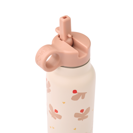 Liewood Liewood | Falk Water Bottle 350 ml | Butterfly / Apple blossom