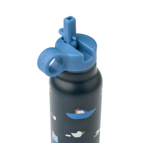 Liewood Liewood | Falk Water Bottle 350 ml | Sailing / Classic navy
