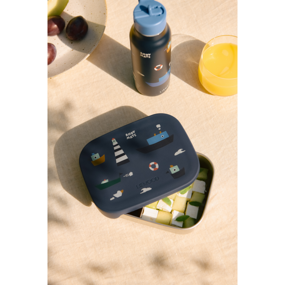 Liewood Liewood | Falk Water Bottle 350 ml | Sailing / Classic navy