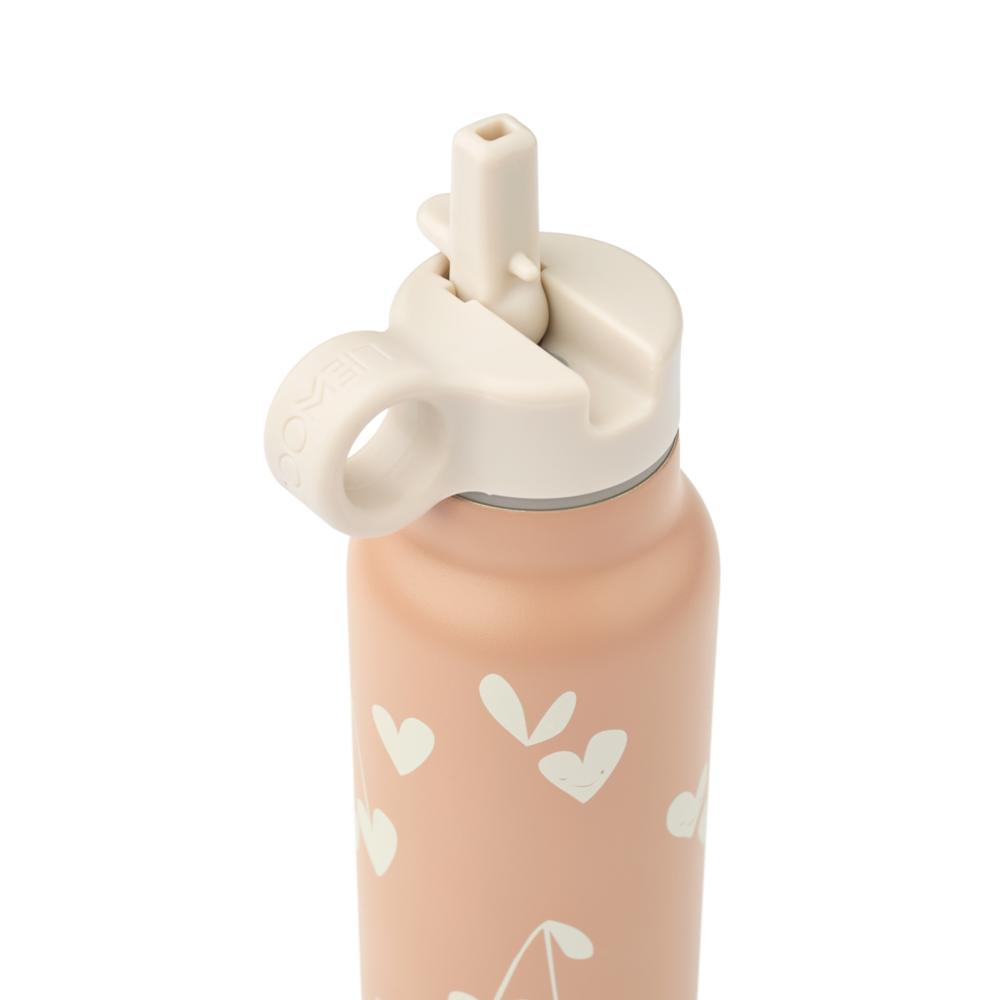 Liewood Liewood | Falk Water Bottle 350 ml | Sweethearts / Pale tuscany