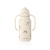 Liewood Liewood | Kimmie Water Bottle 250 ml | Mini panda / Sandy