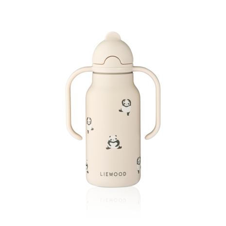 Liewood Liewood | Kimmie Water Bottle 250 ml | Mini panda / Sandy
