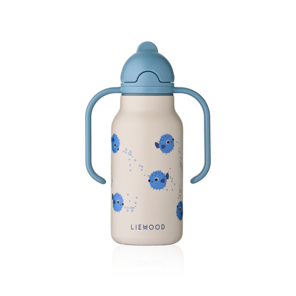 Liewood Liewood | Kimmie Water Bottle 250 ml | Pufferfish / Sandy