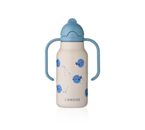 Liewood Liewood | Kimmie Water Bottle 250 ml | Pufferfish / Sandy