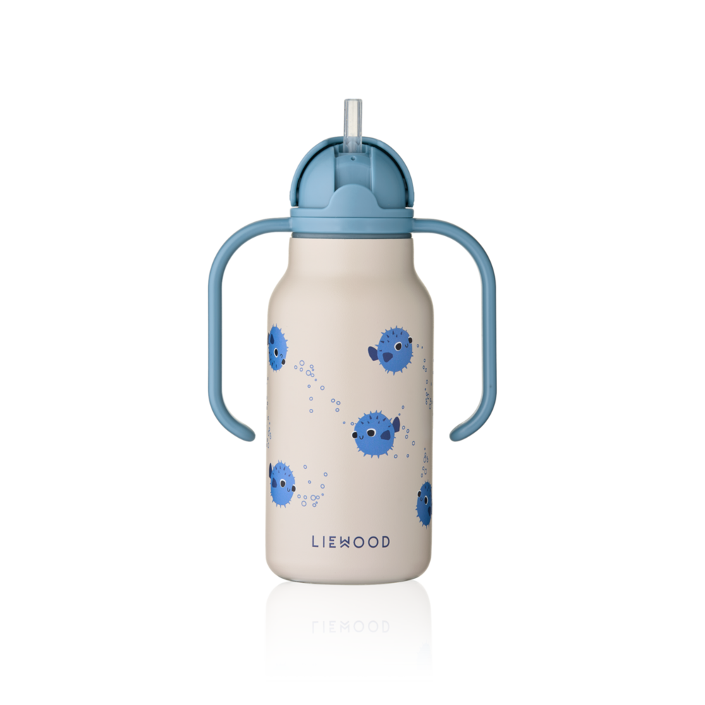 Liewood Liewood | Kimmie Water Bottle 250 ml | Pufferfish / Sandy