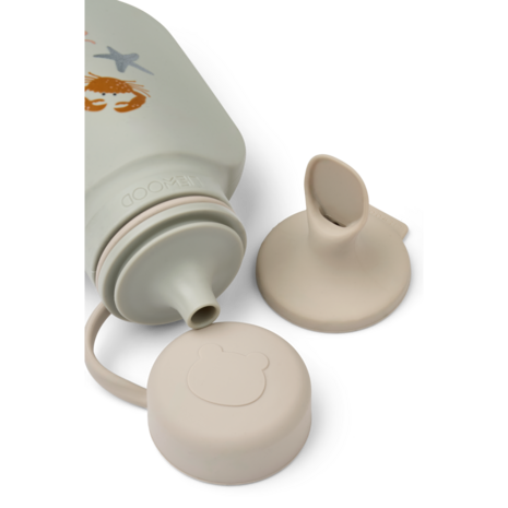 Liewood Liewood | Lizzie Smoothie Bottle 2-Pack | Sea creature / Sandy