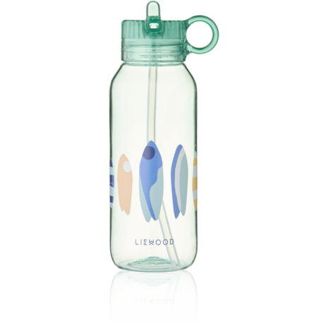 Liewood Liewood | Yang Tritan Water Bottle 500 ml | Boards / Light peppermint