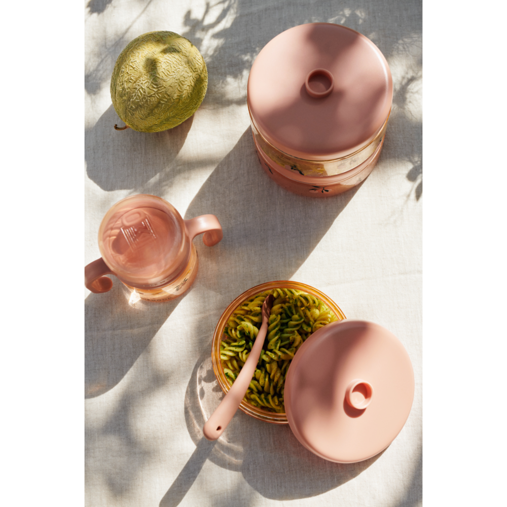 Liewood Liewood | Dominique Food Tritan Boxes 500 ml 2-Pack | Peach / Sea shell